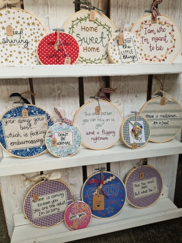 Embroidery Hoop workshop